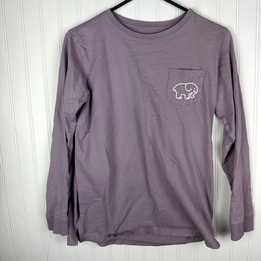 Ivory Ella Purple Long sleeve‎ T-shirt Size Small